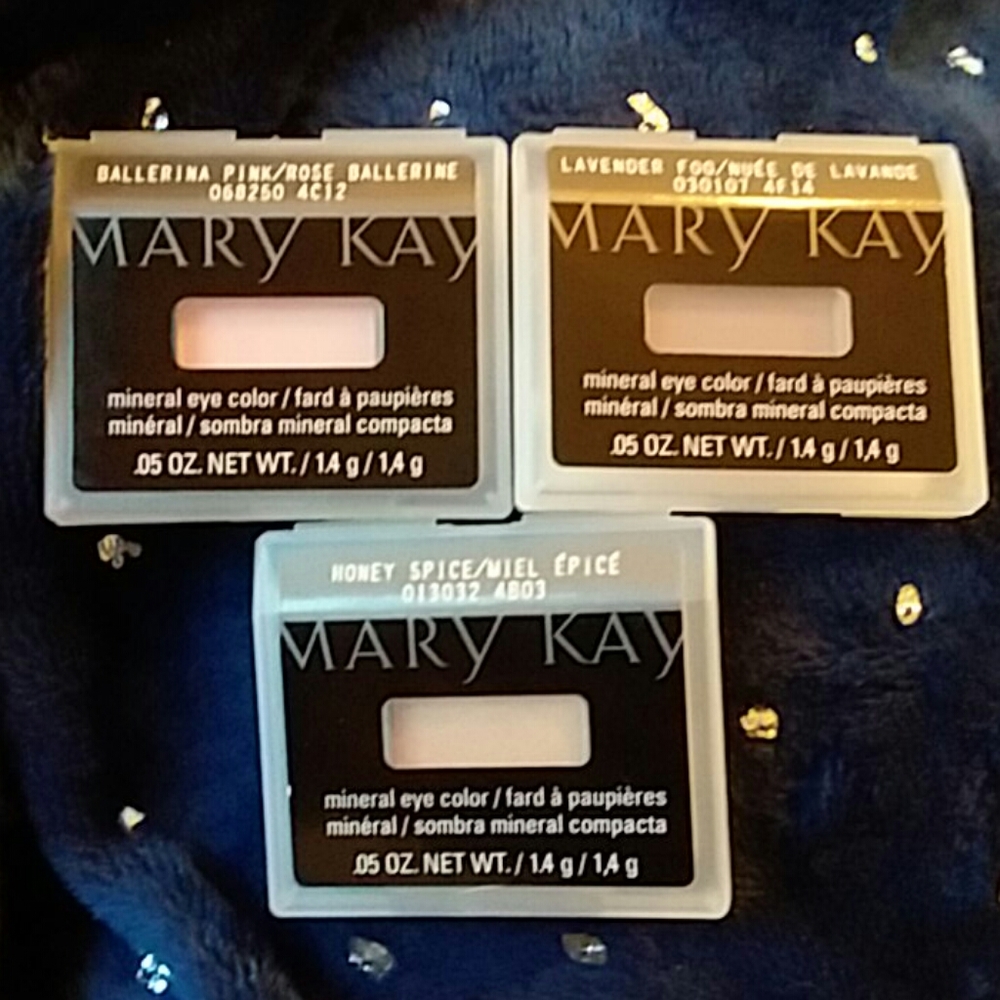 Mary Kay mineral eye color, lot of 3 shades
